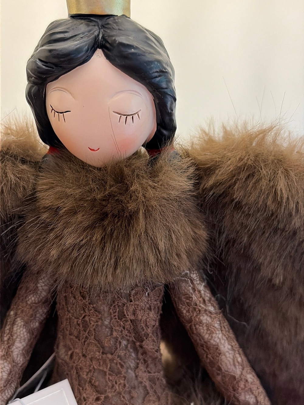 Bella Lux Christmas Angel Viral Chocolate “Mink” VHTF - Picture 11 of 15
